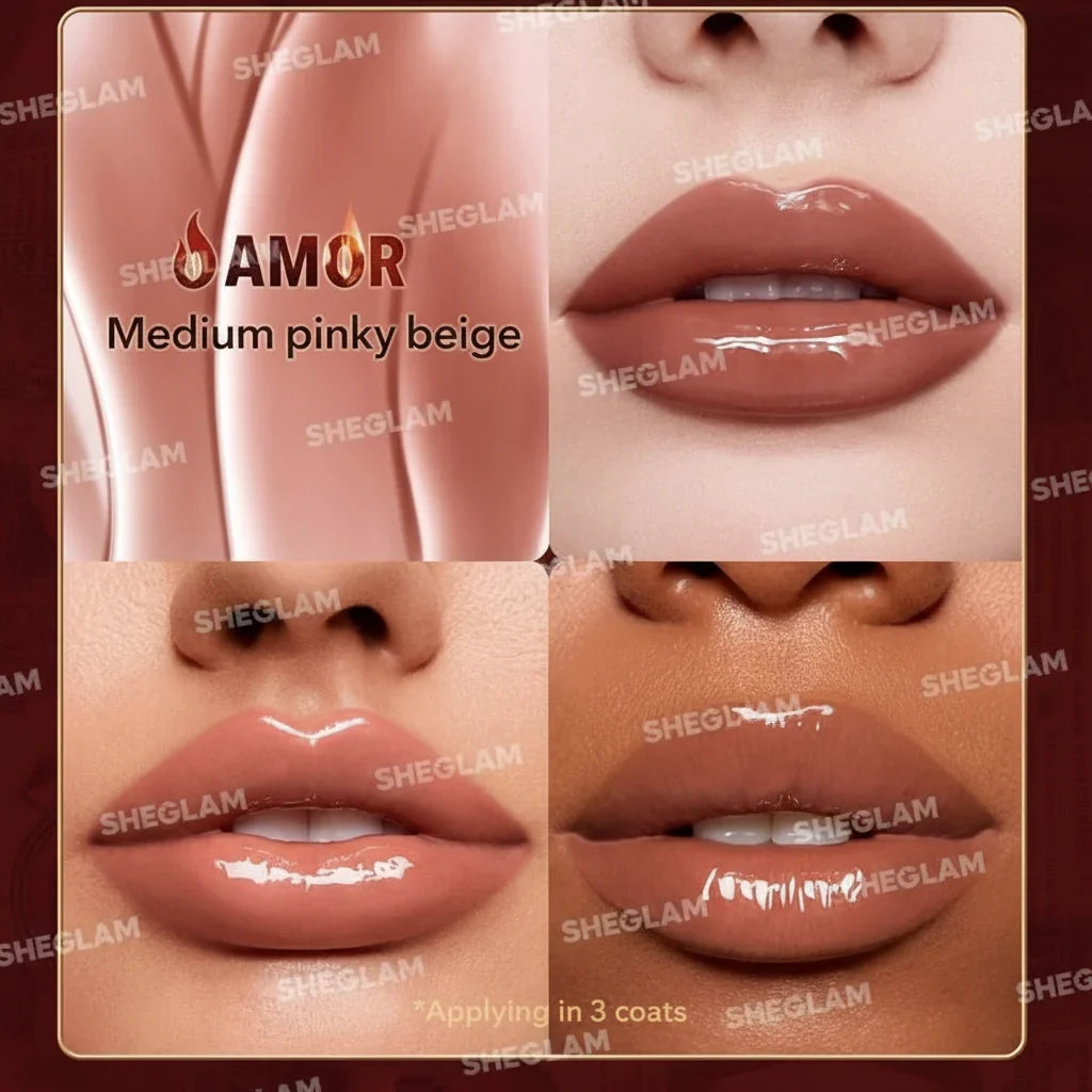 SHEGLAM Ember Rose Immortal Love Nourishing Lip Gloss - Buy Online in Pakistan at Cosmia.pk