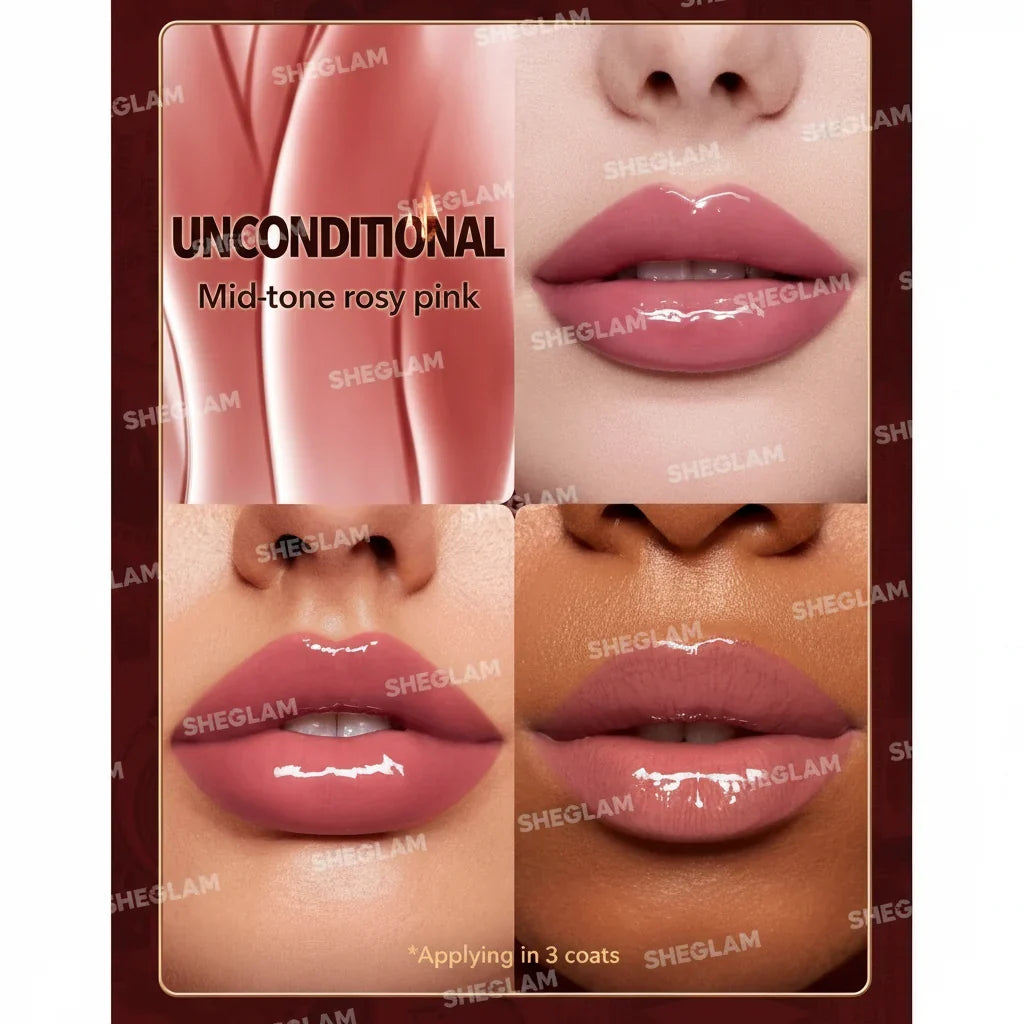 SHEGLAM Ember Rose Immortal Love Nourishing Lip Gloss - Buy Online in Pakistan at Cosmia.pk