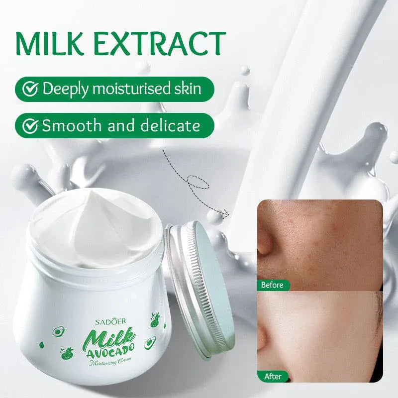 SADOER Milk Avocado Face Cream – 80g - Buy Online in Pakistan at Cosmia.pk
