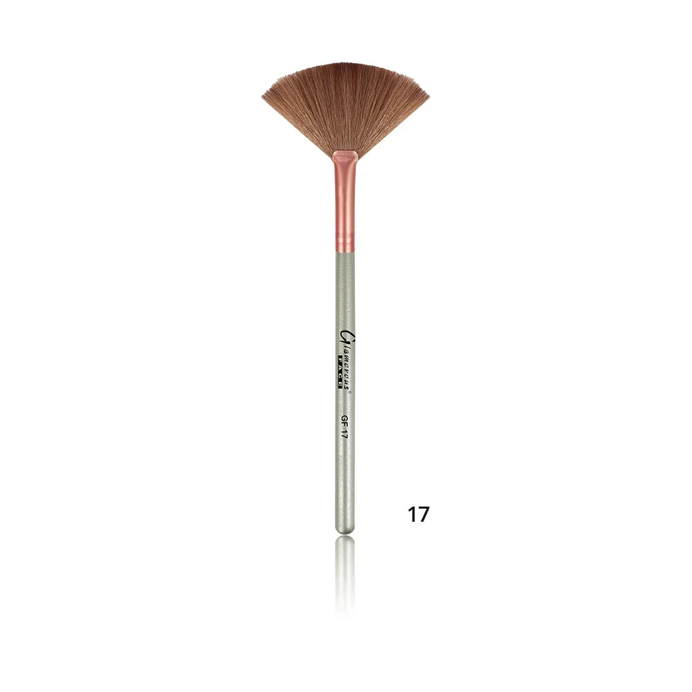 Glamorous Face Fan Brush Small GF 17 - Buy Online in Pakistan at Cosmia.pk