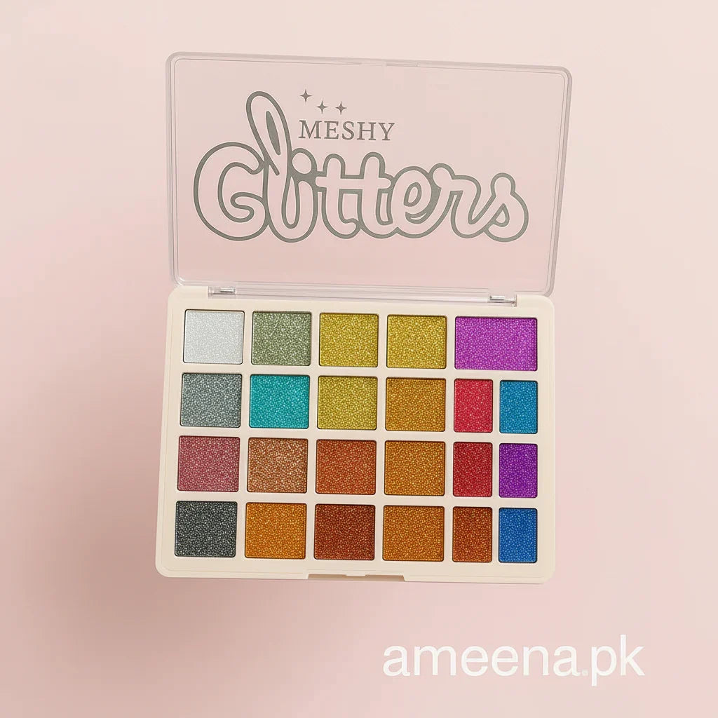 24 Color Glitter Eyeshadow Palette - Buy Online in Pakistan at Cosmia.pk