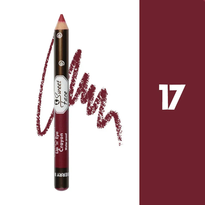 Sweet Face Jumbo Lip/Eye Crayon Pencil - Buy Online in Pakistan at Cosmia.pk