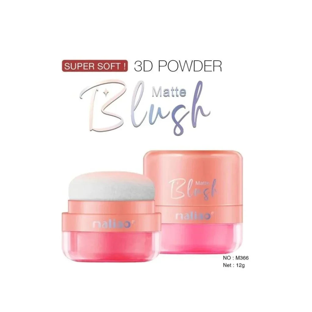 5 Pcs Maliao 3D Powder Matte Puff Blush - Buy Online in Pakistan at Cosmia.pk