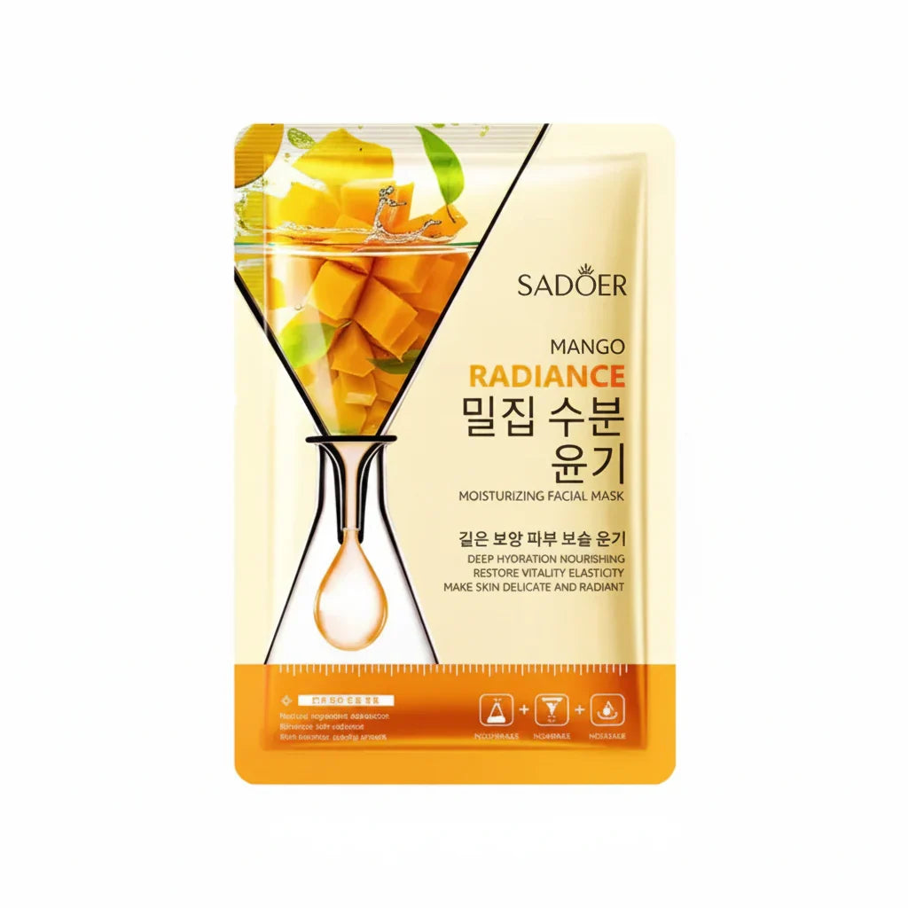 Sadoer Mango Radiance Moisturizing Facial Mask - Buy Online in Pakistan at Cosmia.pk