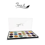 Face it 18 Shades Glitter Eyeshadow Palette - Buy Online in Pakistan at Cosmia.pk