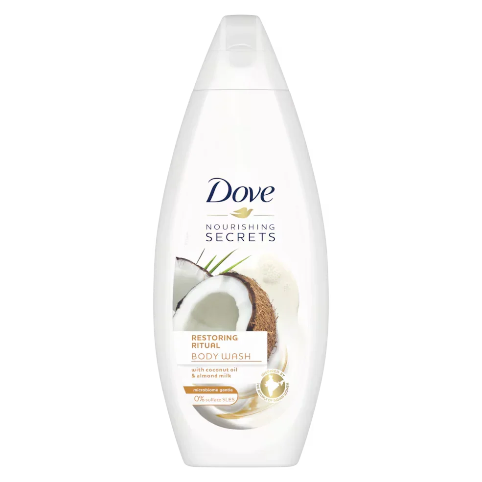 Dove Restoring Ritual Body Wash - Coconut Oil and Almond Milk 250ml - Buy Online in Pakistan at Cosmia.pk