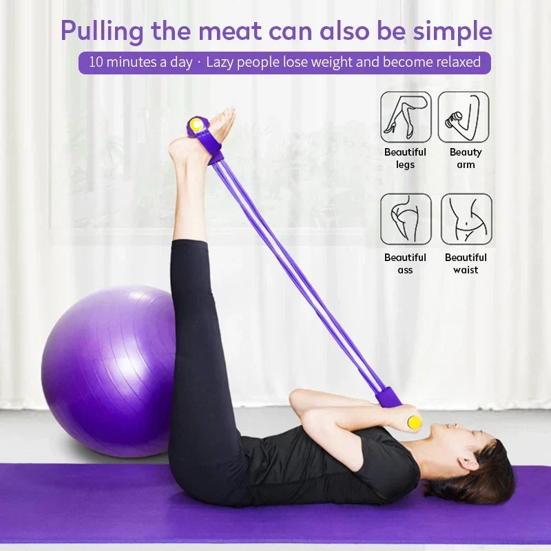 Rubber Pull Tummy Trimmer Waist Trimmer Abs Exerciser - Buy Online in Pakistan at Cosmia.pk