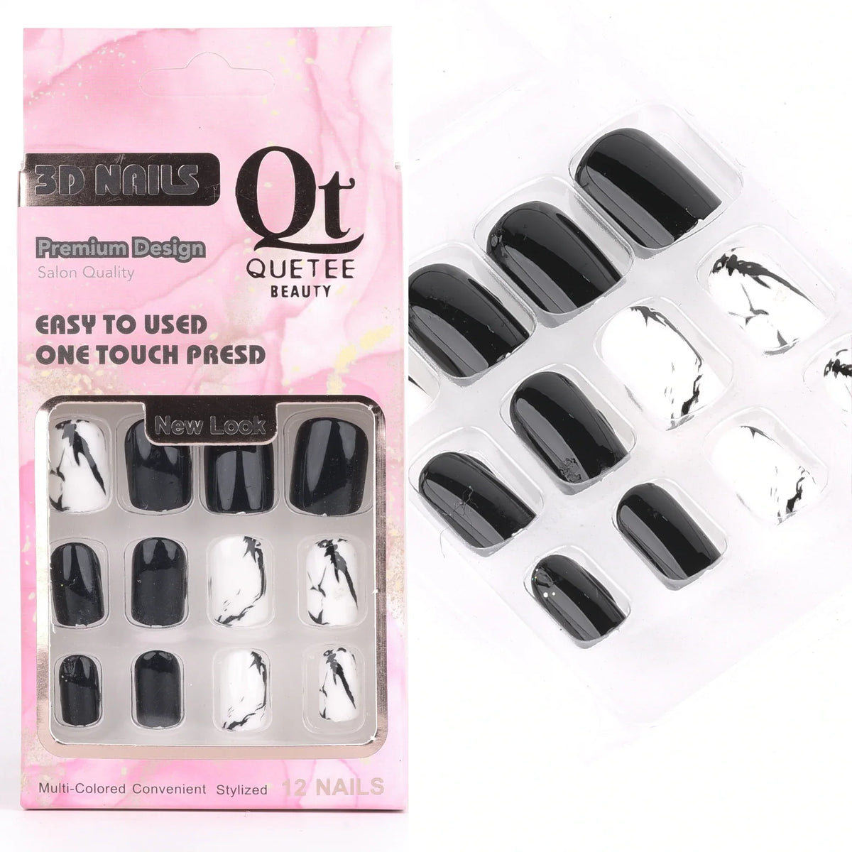 Quetee Beauty 3D Nails Premium Design Ninteen - Buy Online in Pakistan at Cosmia.pk