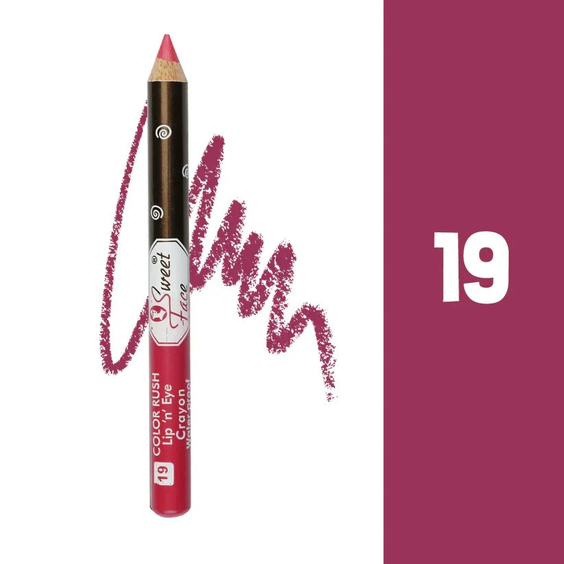 Sweet Face Jumbo Lip/Eye Crayon Pencil - Buy Online in Pakistan at Cosmia.pk
