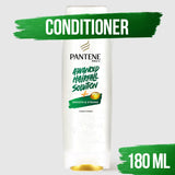 Pantene Advnaced Hairfall Solution + Smooth & Strong Conditioner - 180ml - Buy Online in Pakistan at Cosmia.pk