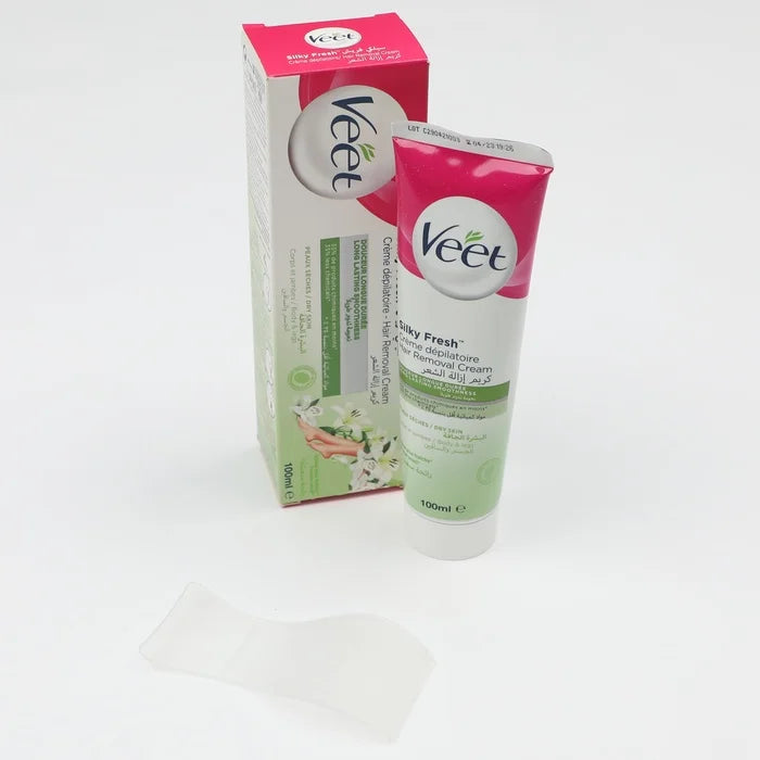 Veet Silky Fresh Hair Removal Cream  - 100g - Buy Online in Pakistan at Cosmia.pk