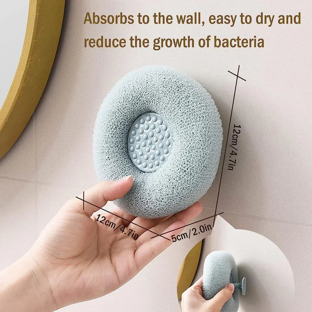 1PC Suction Bath Ball, Sunflower Exfoliating Body Scrubber - Buy Online in Pakistan at Cosmia.pk