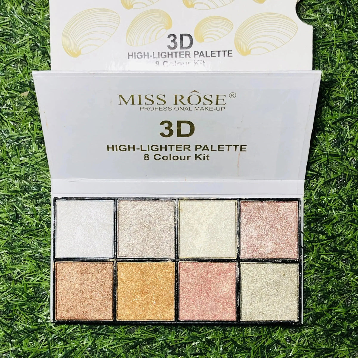 Miss Rose Highlighter 3D - 8 Colour Kit - Buy Online in Pakistan at Cosmia.pk