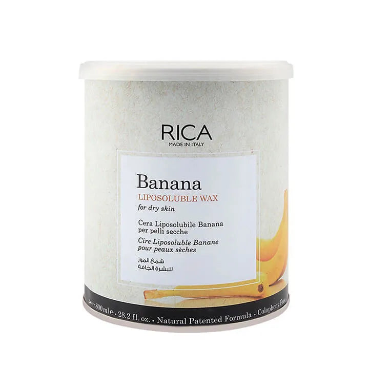 Rica Banana Dry Skin Liposoluble Wax - Buy Online in Pakistan at Cosmia.pk