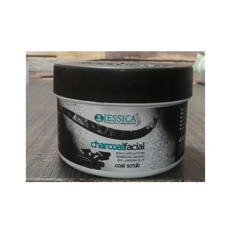 Jessica Charcoal Facial Coal Scrub - 500ml - Buy Online in Pakistan at Cosmia.pk