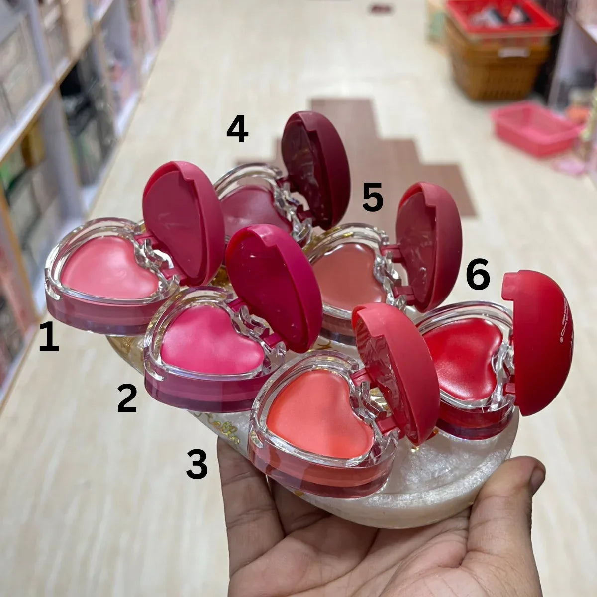 Msyaho Heart Shaped Lip Mud - Buy Online in Pakistan at Cosmia.pk