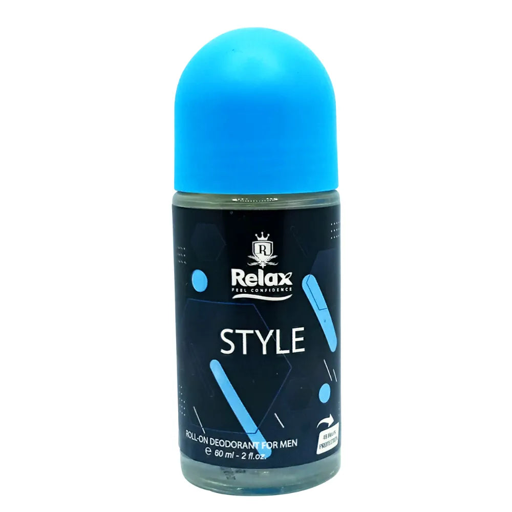Relax Style Deodorant roll on for Men - 60ml - Buy Online in Pakistan at Cosmia.pk