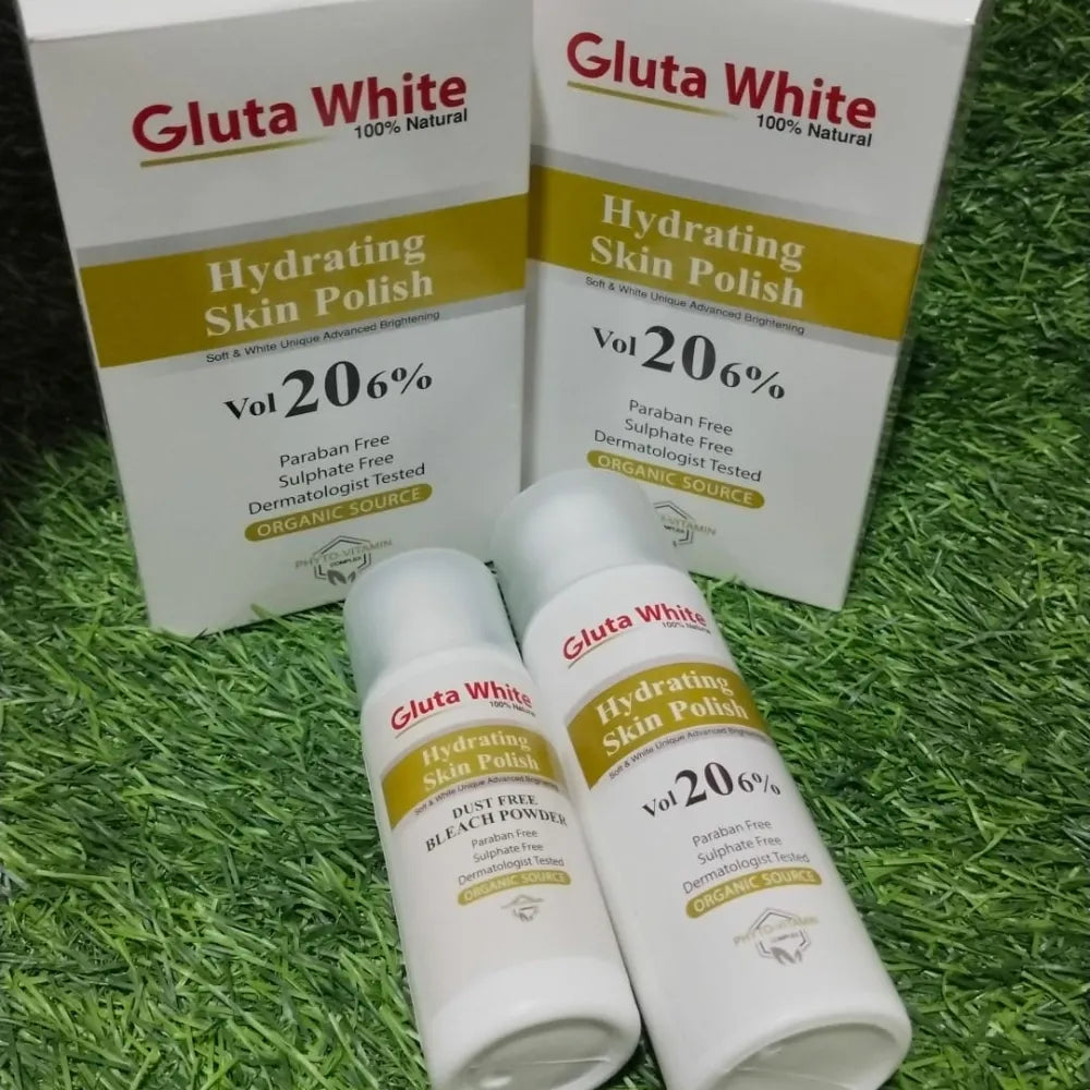Gluta White 100% Natural Hydarting Skin Polish - Buy Online in Pakistan at Cosmia.pk