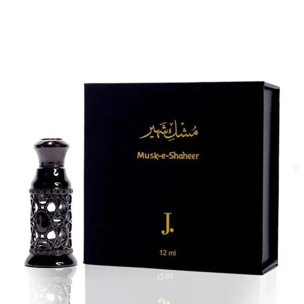 Junaid Jamshed J. Musk‑e‑Shaheer Attar Perfume Oil – 12 ml - Buy Online in Pakistan at Cosmia.pk