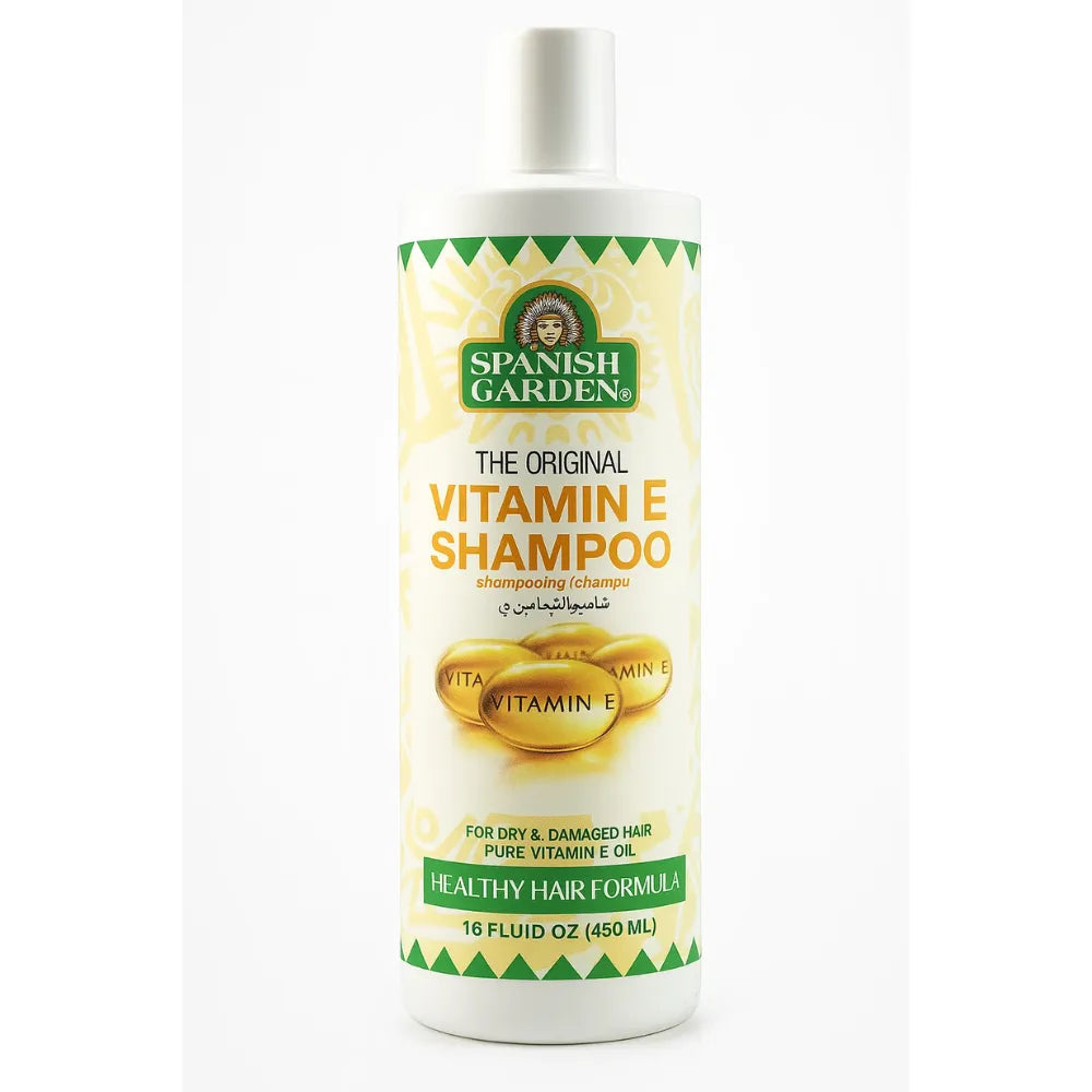 Spanish Garden Vitamin E Shampoo – 450ml - Buy Online in Pakistan at Cosmia.pk