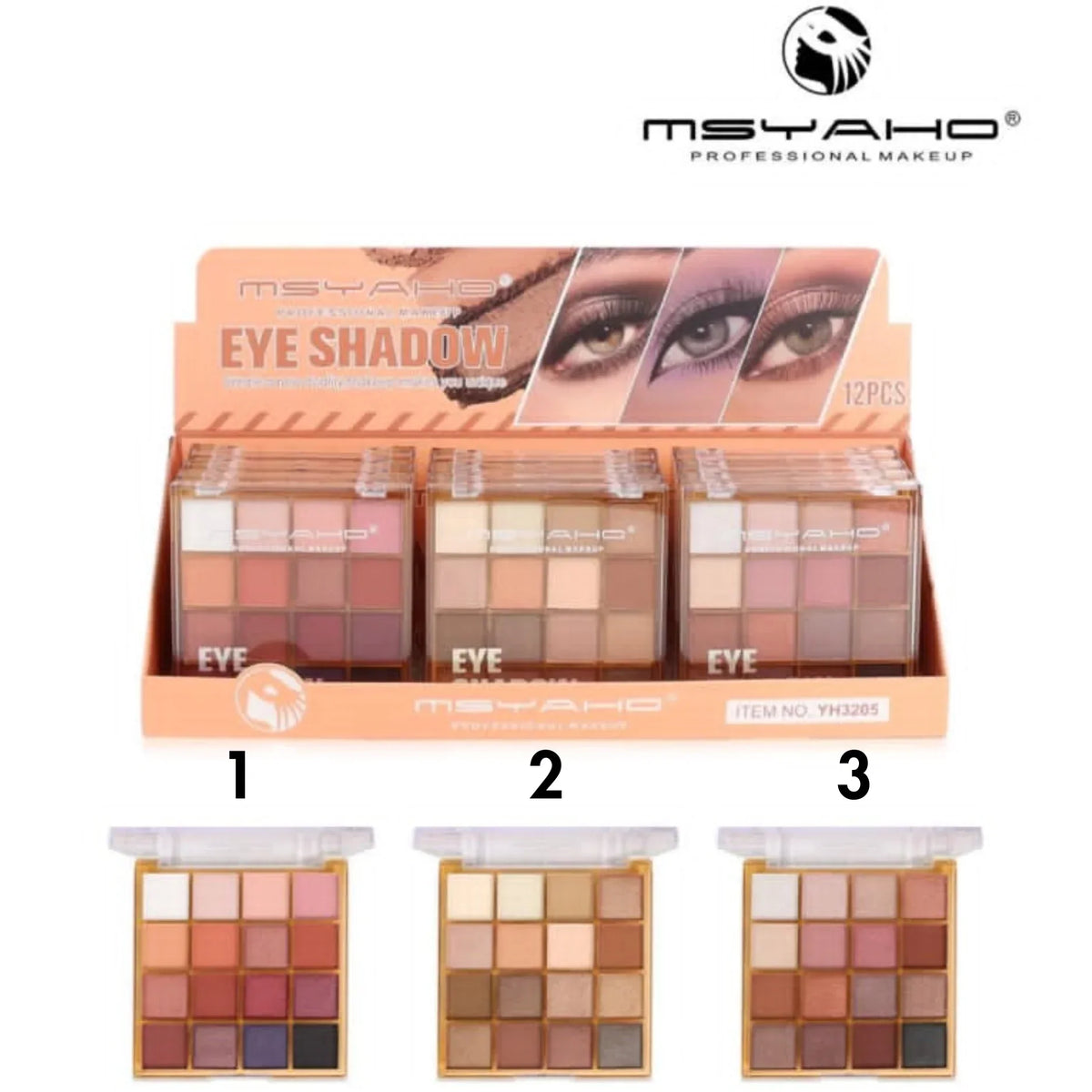 Msyaho Eyeshadow Palette - 16 Colors - Buy Online in Pakistan at Cosmia.pk