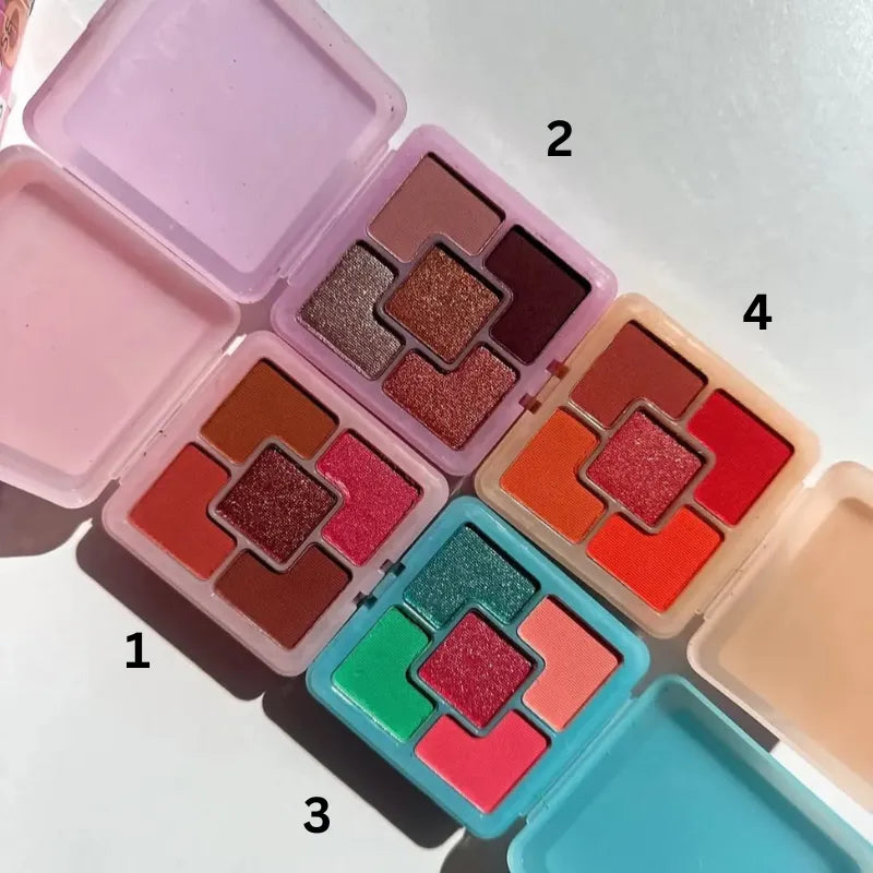 Mocallure 2-in-1 Mini Eyeshadow & Blush Palette - Buy Online in Pakistan at Cosmia.pk