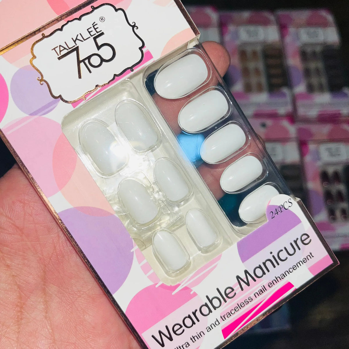 7To5 Talklee Wearable Artifical Nails With Free Stickers - Buy Online in Pakistan at Cosmia.pk