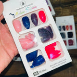 Color Sister Salon Look Artifical Nails With Free Stickers (96Pcs 4 - Buy Online in Pakistan at Cosmia.pk