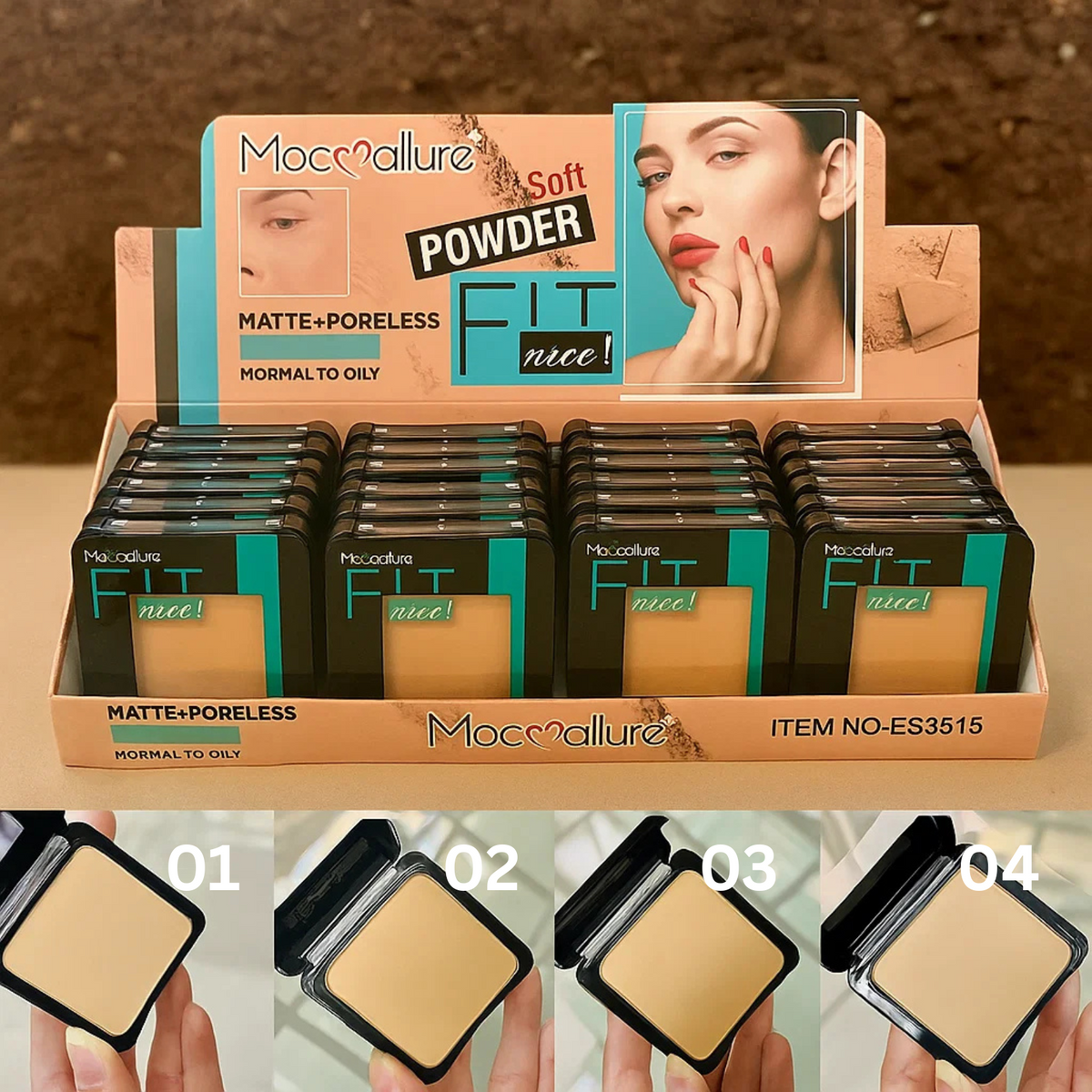 Mocallure Fit Mee Long-Lasting Matte Compact Powder - Buy Online in Pakistan at Cosmia.pk