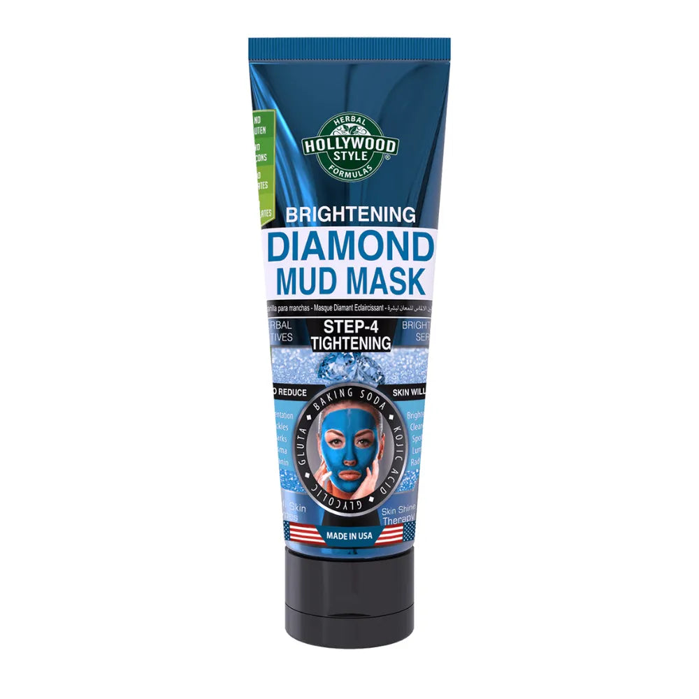 Hollywood Style Brightening Diamond Mud Mask – 100ml - Buy Online in Pakistan at Cosmia.pk