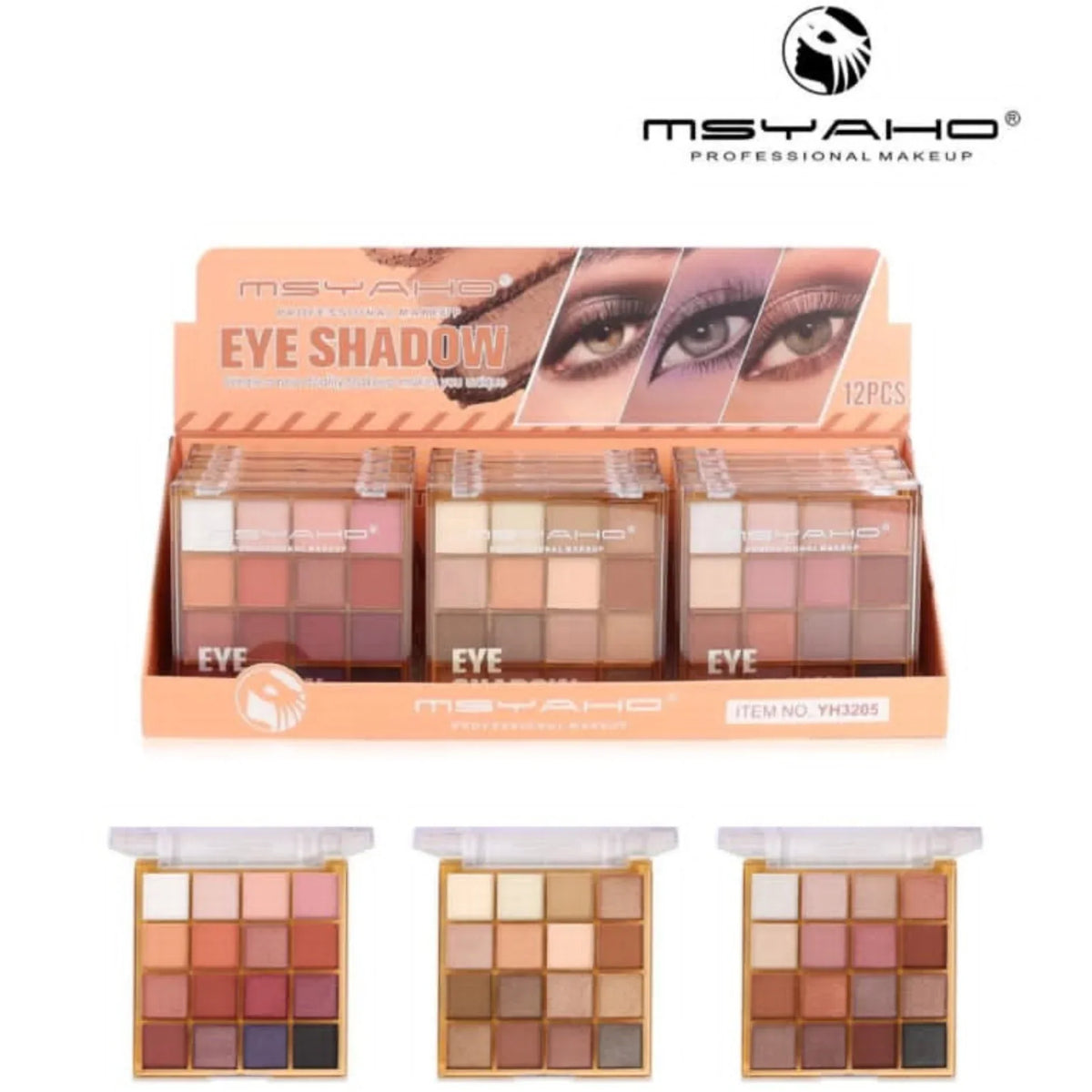 Msyaho Eyeshadow Palette - 16 Colors - Buy Online in Pakistan at Cosmia.pk