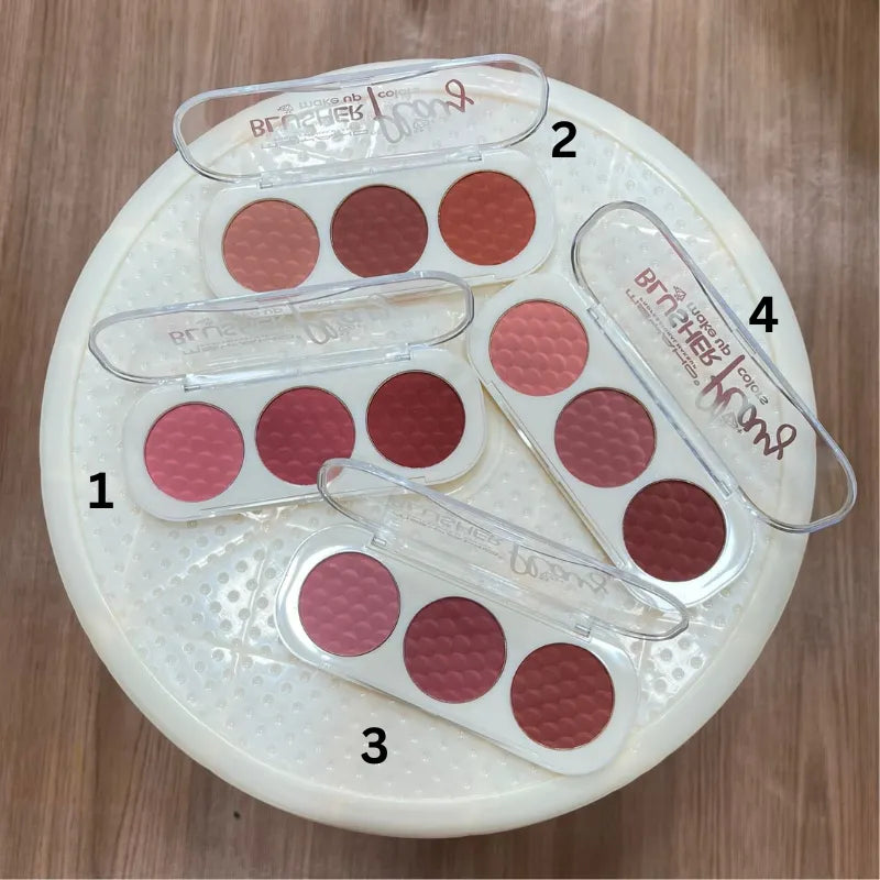 MSYAHO 3-Color Blush Palette - Buy Online in Pakistan at Cosmia.pk