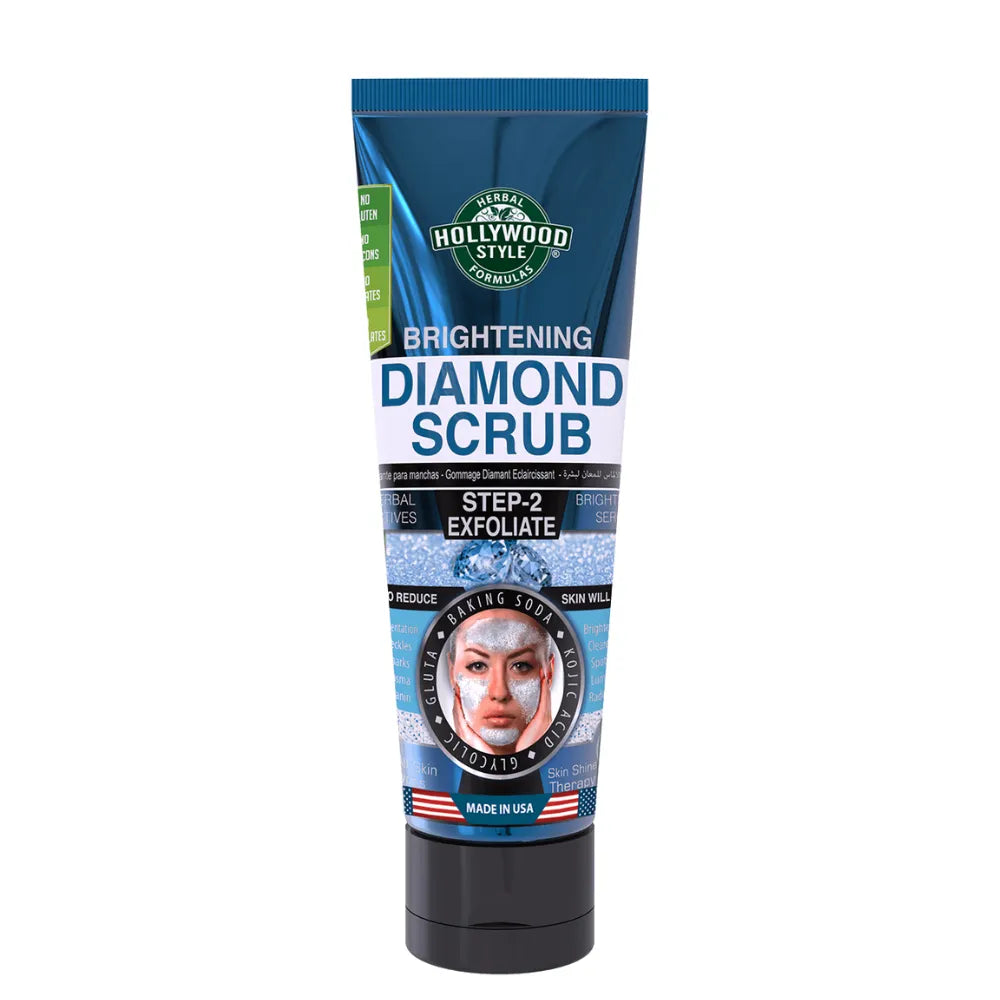Hollywood Style Brightening Diamond Scrub – 100ml - Buy Online in Pakistan at Cosmia.pk