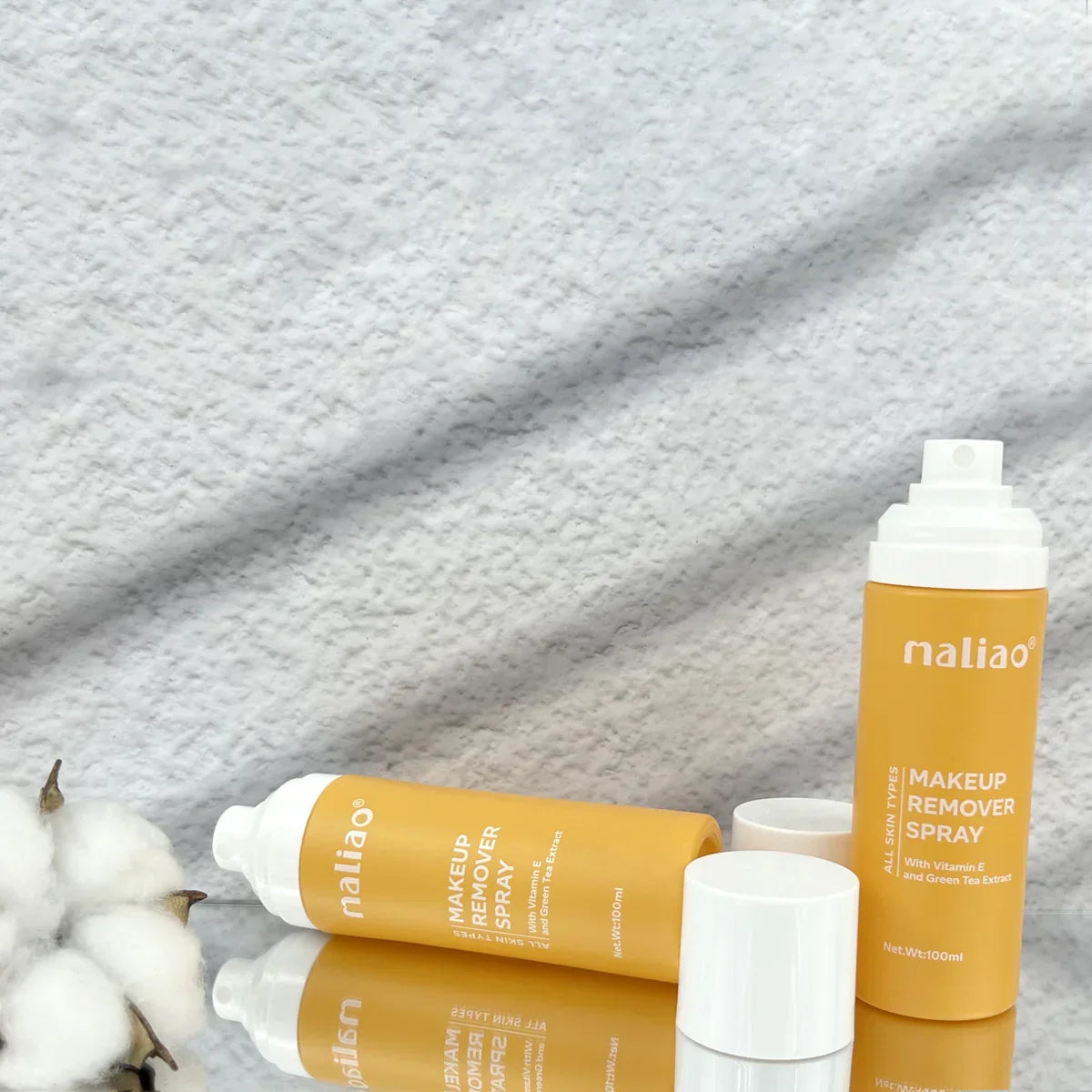 Maliao Makeup Remover Spray with Vitamin E and Green Tea Extract - 100ml - Buy Online in Pakistan at Cosmia.pk