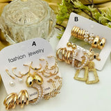 New Combo Pair Earrings Card - Set Of 9 - Buy Online in Pakistan at Cosmia.pk