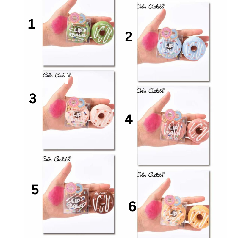 Color Castle Donut Lip Balm - Buy Online in Pakistan at Cosmia.pk