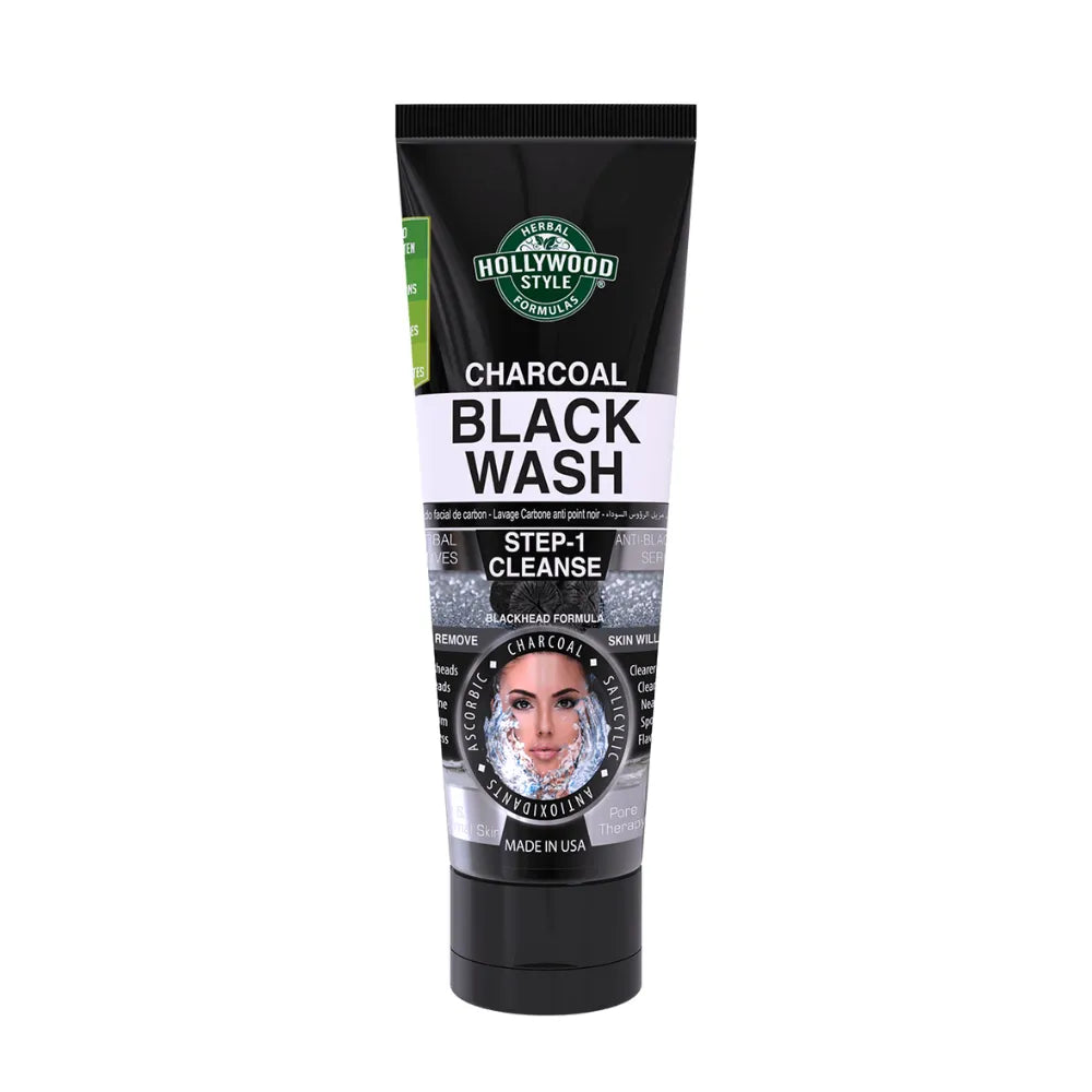 Hollywood Style Charcoal Black Wash – 100ml - Buy Online in Pakistan at Cosmia.pk