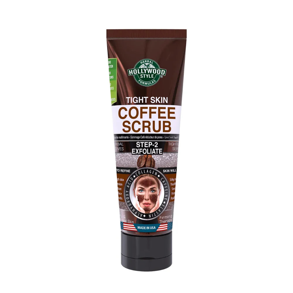 Hollywood Style Tight Skin Coffee Scrub – 100ml - Buy Online in Pakistan at Cosmia.pk