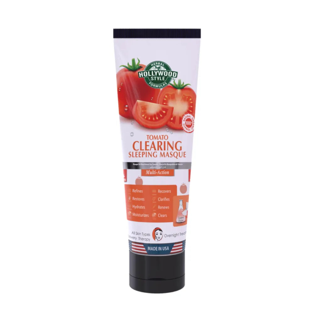 Hollywood Style Organic Tomato Clearing Sleeping Masque (Mask) – 100ml - Buy Online in Pakistan at Cosmia.pk