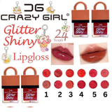 Crazy Girl Glitter Shiny Lipgloss - Buy Online in Pakistan at Cosmia.pk