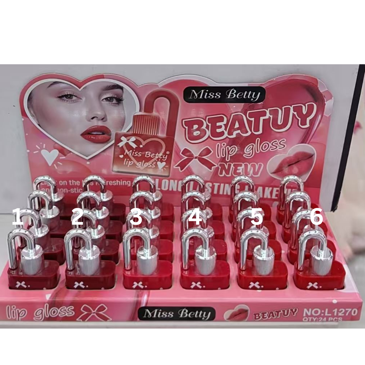 Miss Betty Shiny Lipgloss - Buy Online in Pakistan at Cosmia.pk