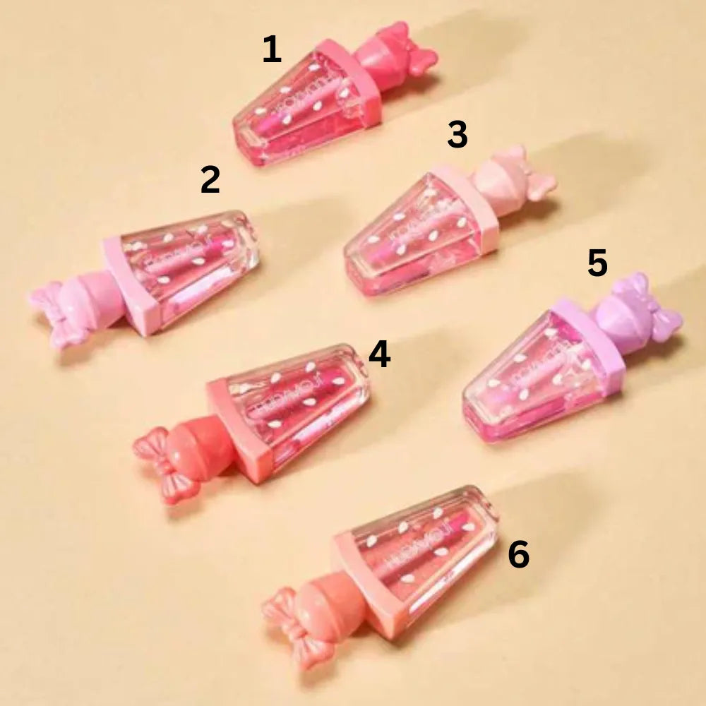 Huda Moji Watermelon Popsicle Ice cream Color Changing Lip Gloss - Buy Online in Pakistan at Cosmia.pk