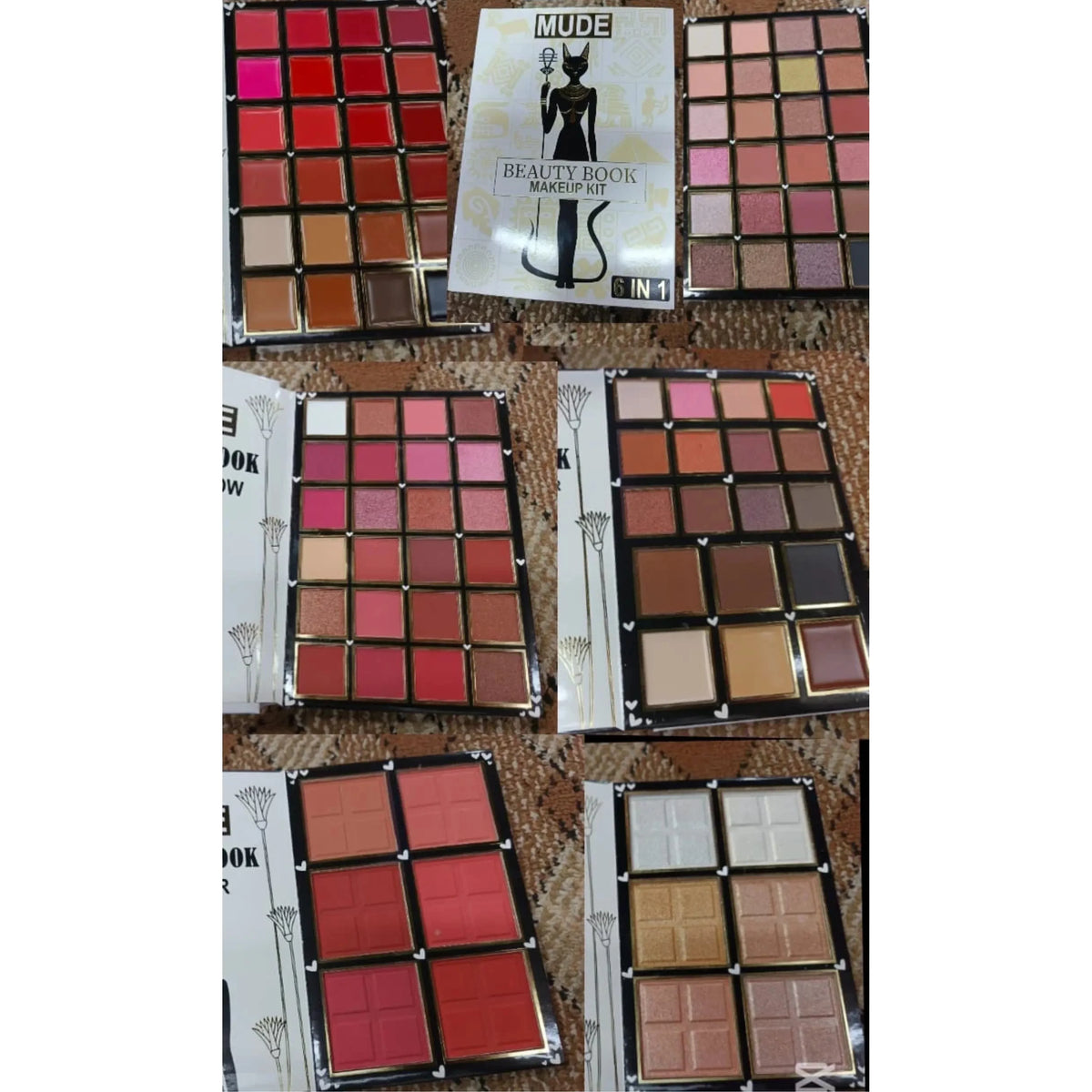 Mude Beauty Book Makeup Kit 6 in 1 - Buy Online in Pakistan at Cosmia.pk