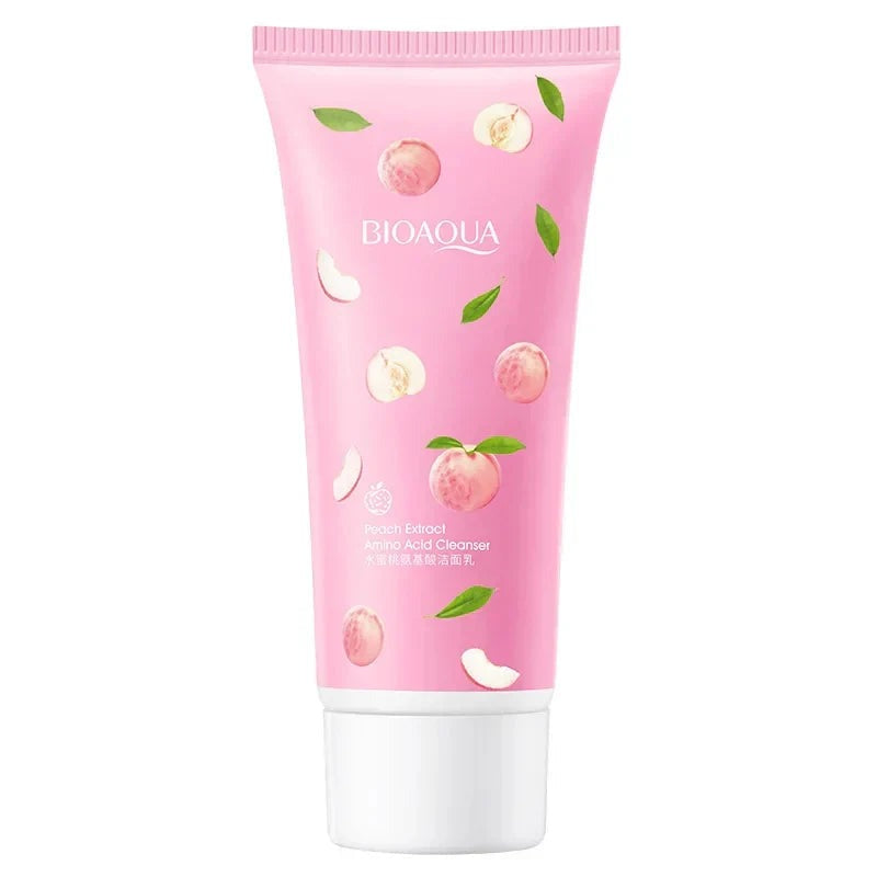 BIOAQUA Peach Extract Amino Acid Cleanser 100g - Buy Online in Pakistan at Cosmia.pk