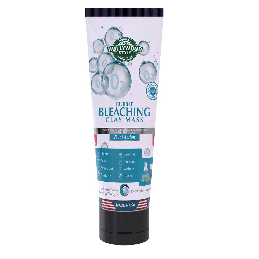 Hollywood Style Organic Bubble Bleaching Clay Mask - 100ml - Buy Online in Pakistan at Cosmia.pk