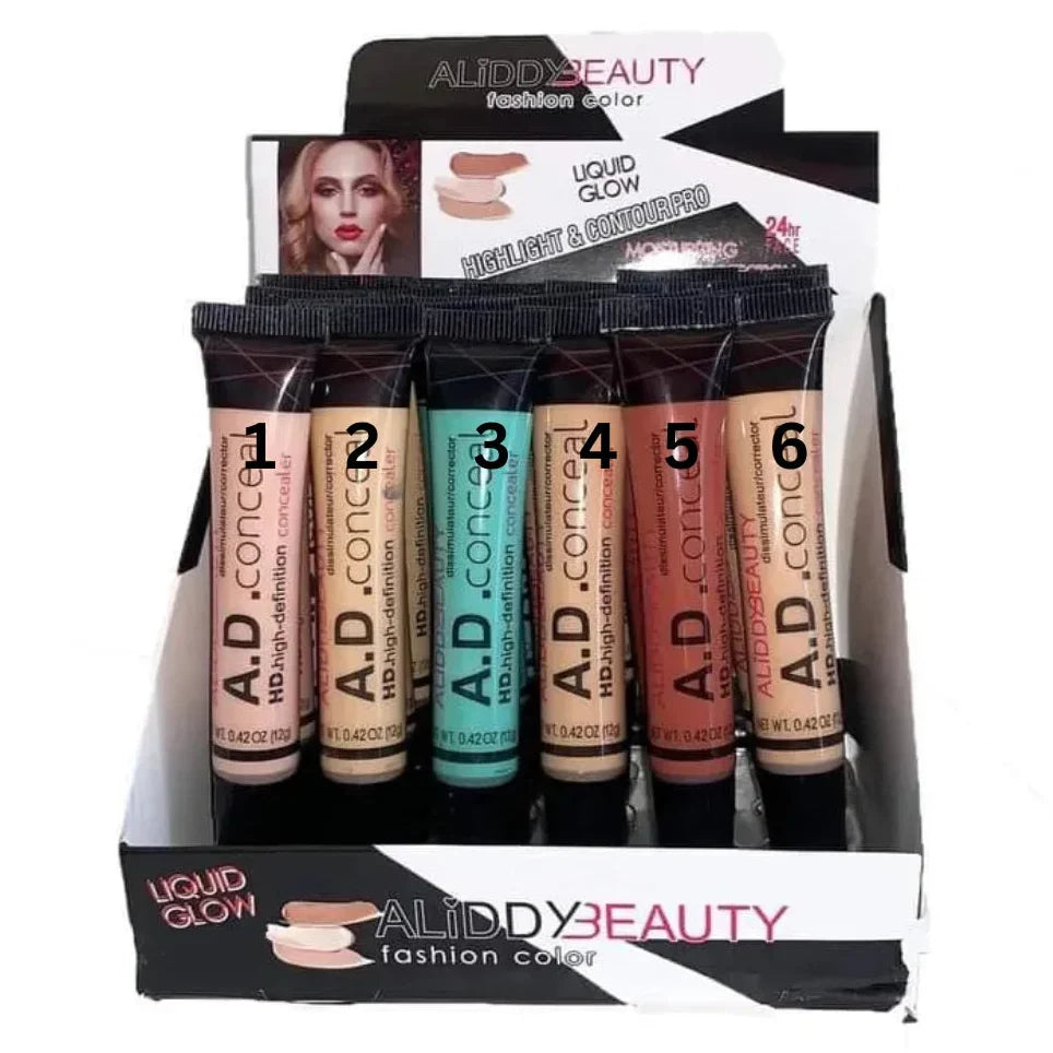 Aliddy Beauty A.D Liquid Concealer – Full Coverage - Buy Online in Pakistan at Cosmia.pk