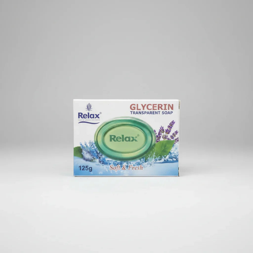 Relax Glycerin transparent soap Soft & Fresh - 125g - Buy Online in Pakistan at Cosmia.pk