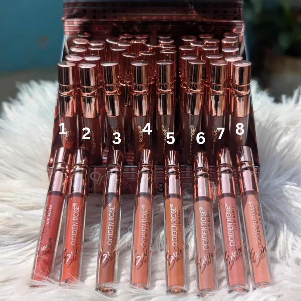 Qoiden rose Nude lip gloss - Buy Online in Pakistan at Cosmia.pk