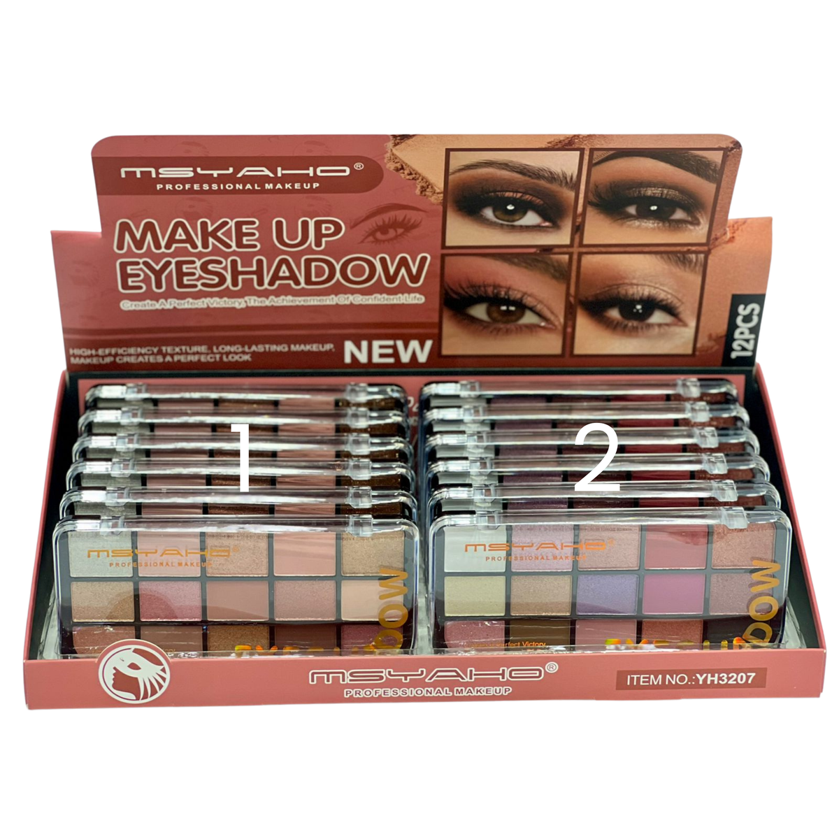Msyaho Fashion Eyeshadow - 12 Colors - Buy Online in Pakistan at Cosmia.pk