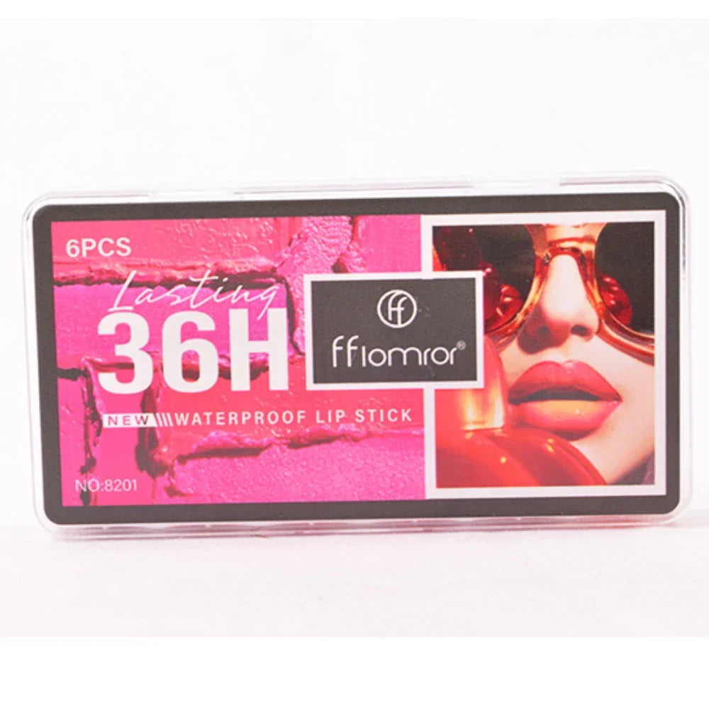 Fflomror 36H Long Lasting Mini Lipsticks - Pack Of 6 - Buy Online in Pakistan at Cosmia.pk